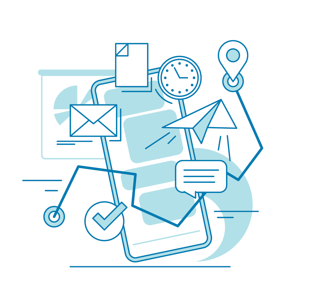 Automate processes Process graphic